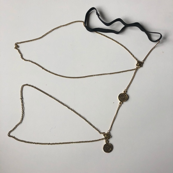 ❣️ Boho Gypsy Dainty Leg Chain Body Jewelry - Picture 3 of 6